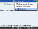 HP Prime Mode Examen NL 2025