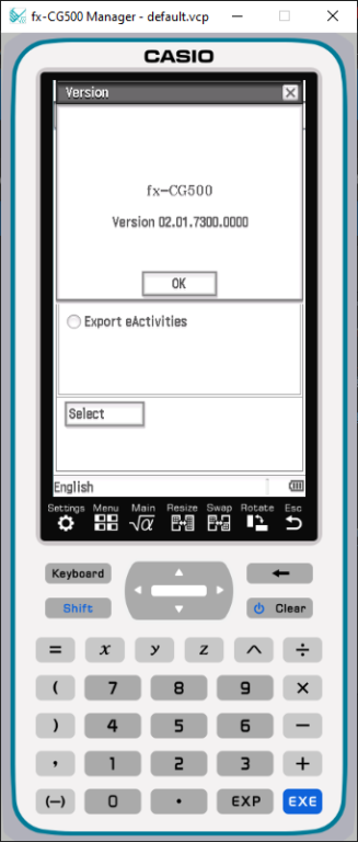 fx-CG500 Manager