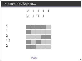 Picross TI-Nspire CX II