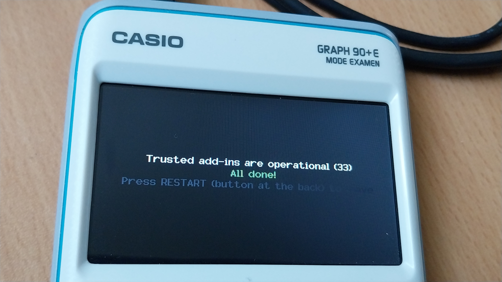 Installateur KhiCAS Graph 90+E