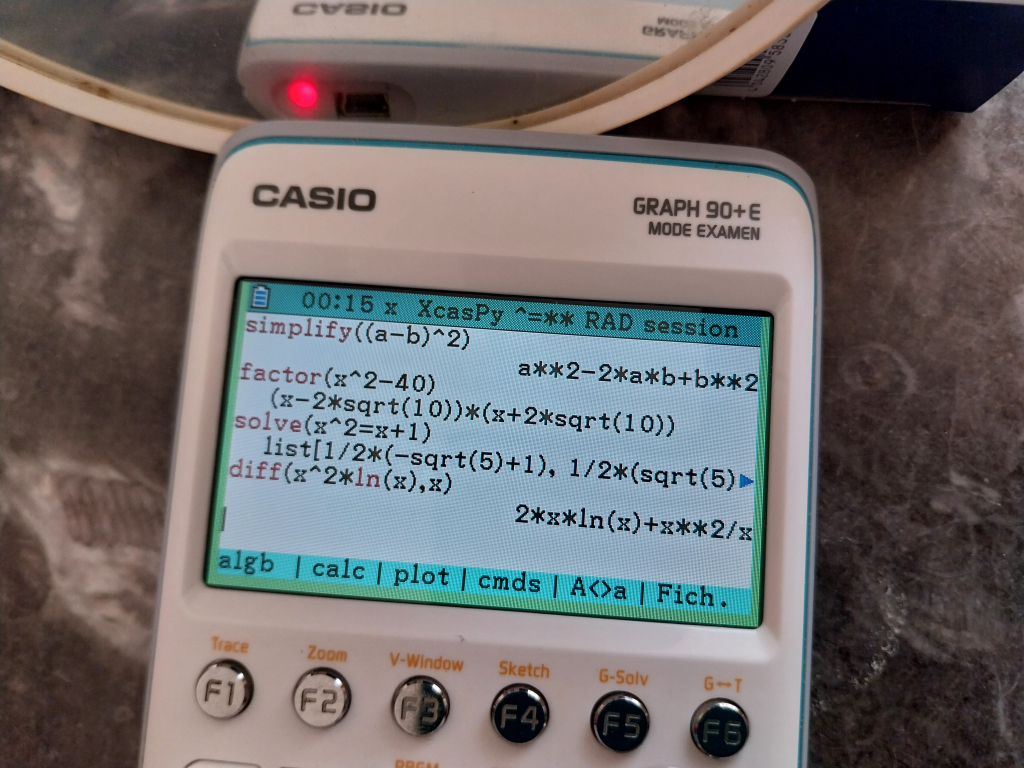 KhiCAS Graph 90+E