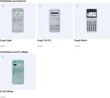 Plateforme achat Casio