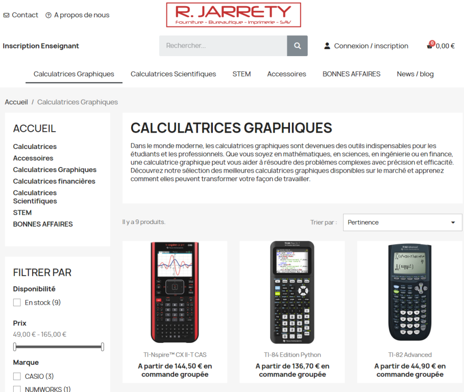 Nouveau site Jarrety 2025