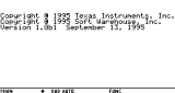 TI-92 1.0b1