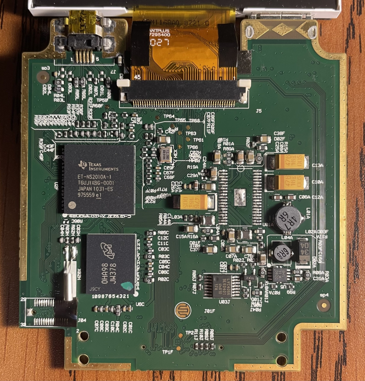 Motherboard PCB back