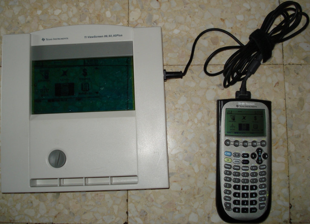 TI-89 Titanium VSC + ViewScreen