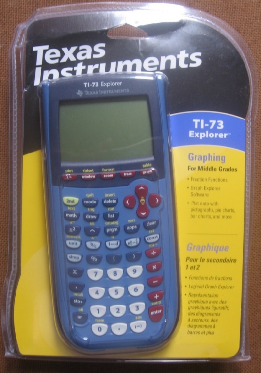 TI-73 Explorer + emballage