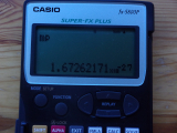 Casio fx-5800P