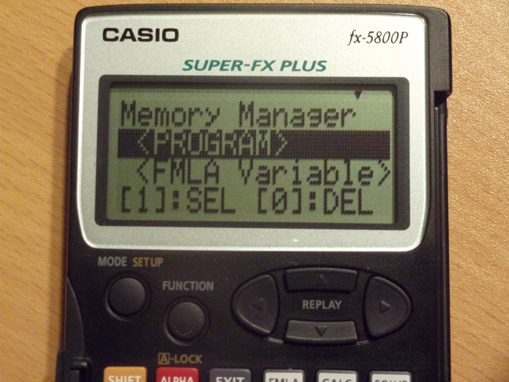 Casio fx-5800P