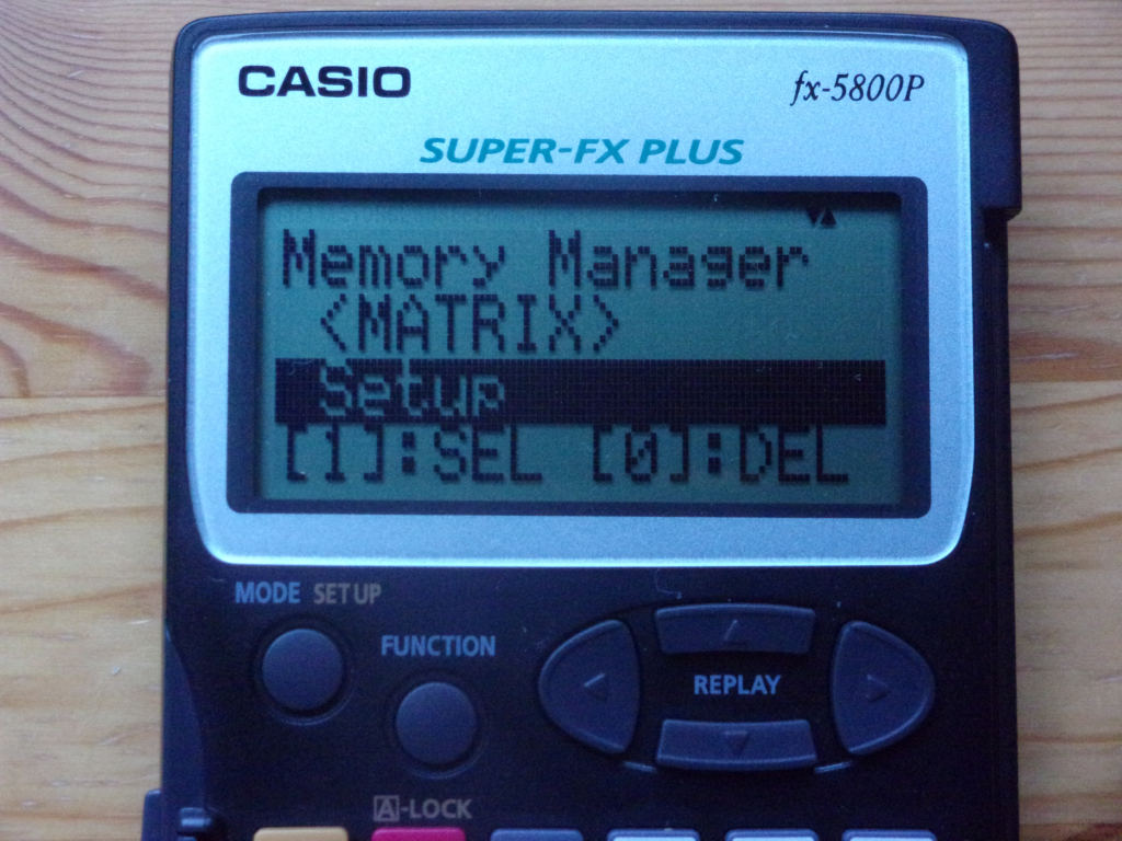 Casio fx-5800P