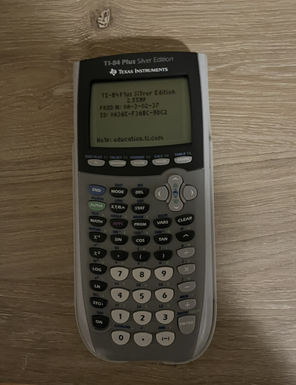 Ti-84 Plus Silver Edition