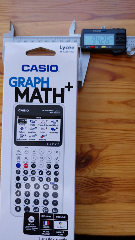 Mesure boîte Graph Math+