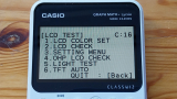 Diagnostic écran Graph Math+