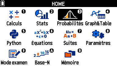 Graph Math+ : appli Probabilités