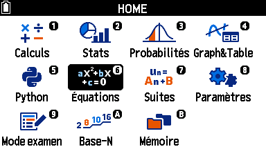 Graph Math+ : appli Equations