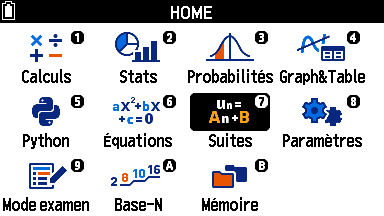 Graph Math+ : appli Suites