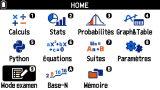 Graph Math+ : appli Mode examen