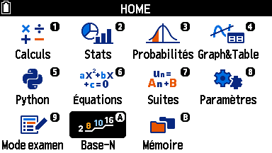 Graph Math+ : appli Base-N