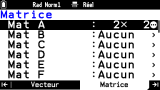 Graph Math+ : Matrices