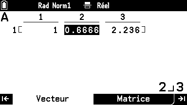 Graph Math+ : Vecteurs