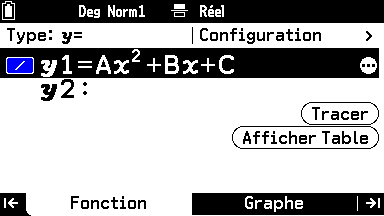 Graph Math+ : appli Graphe&Table