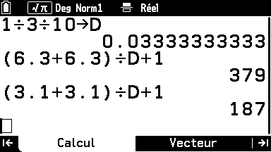 Graph Math+ : appli Graphe&Table