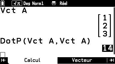 Graph Math+ : calcul vectoriel