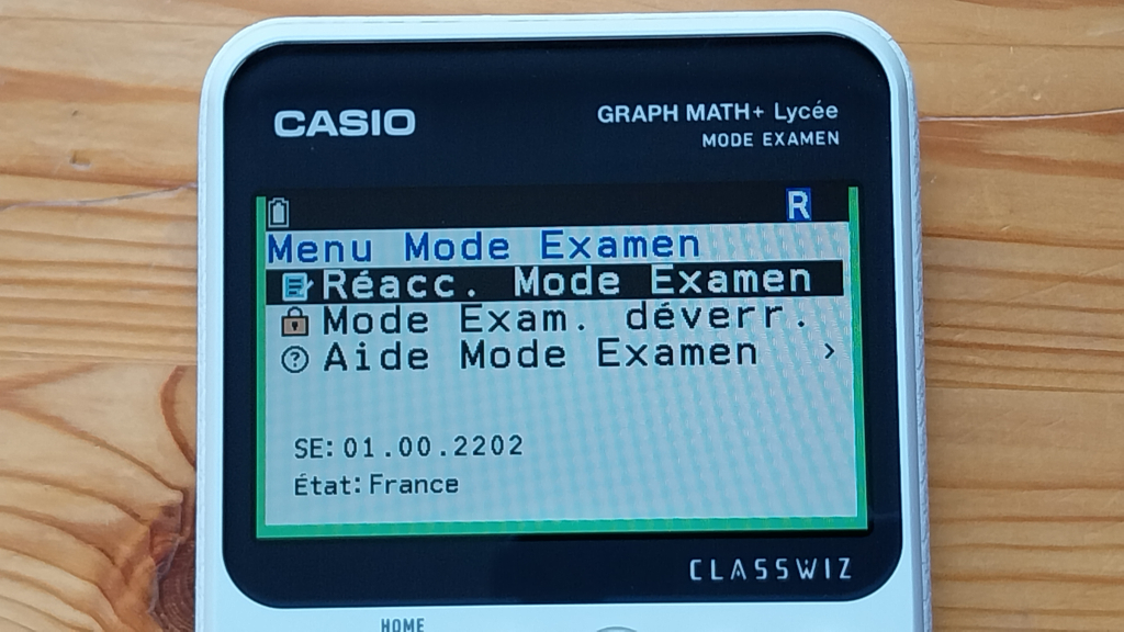 Graph Math+ : appli Mode Examen