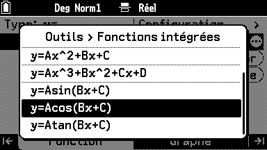 Graph Math+ : appli Graphe&Table