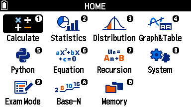 Menu Graph Math+