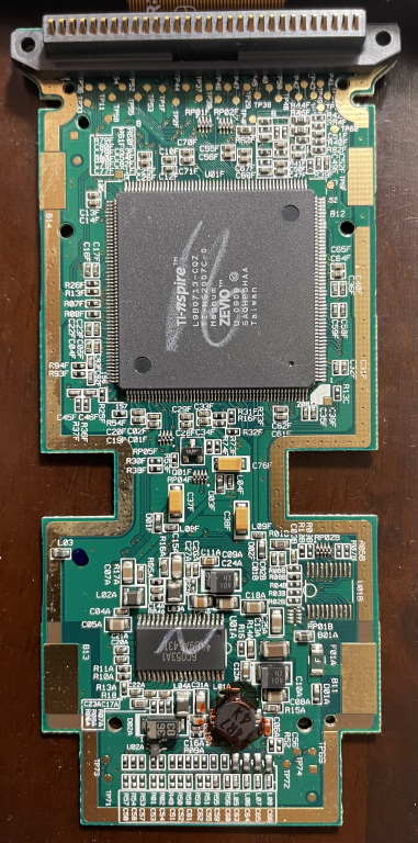Motherboard PCB back