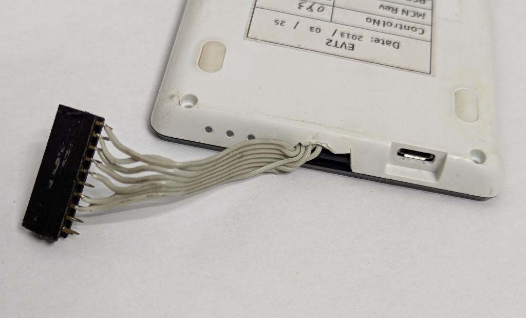 Serial debug cable