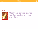 Cartes Feu