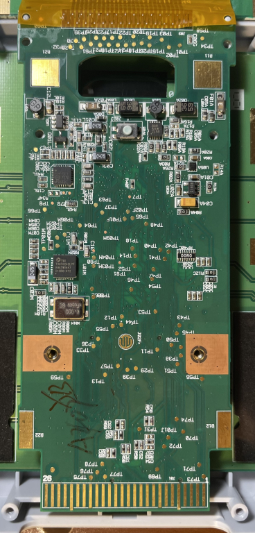 Motherboard PCB back