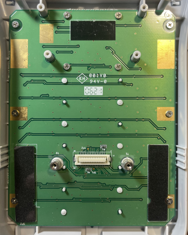 Keyboard PCB back