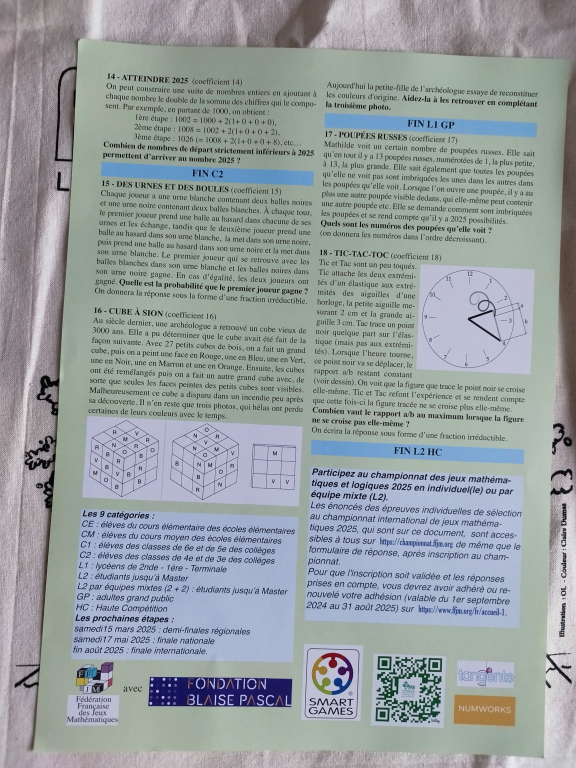 Sujet CIJM kit APMEP 2024