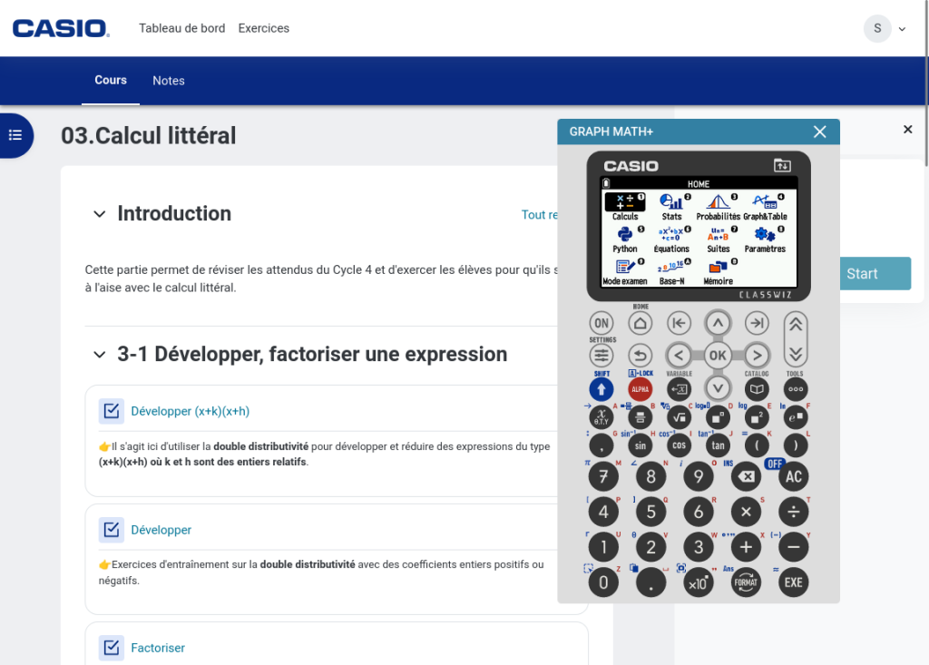 Mes Exercices Lycée