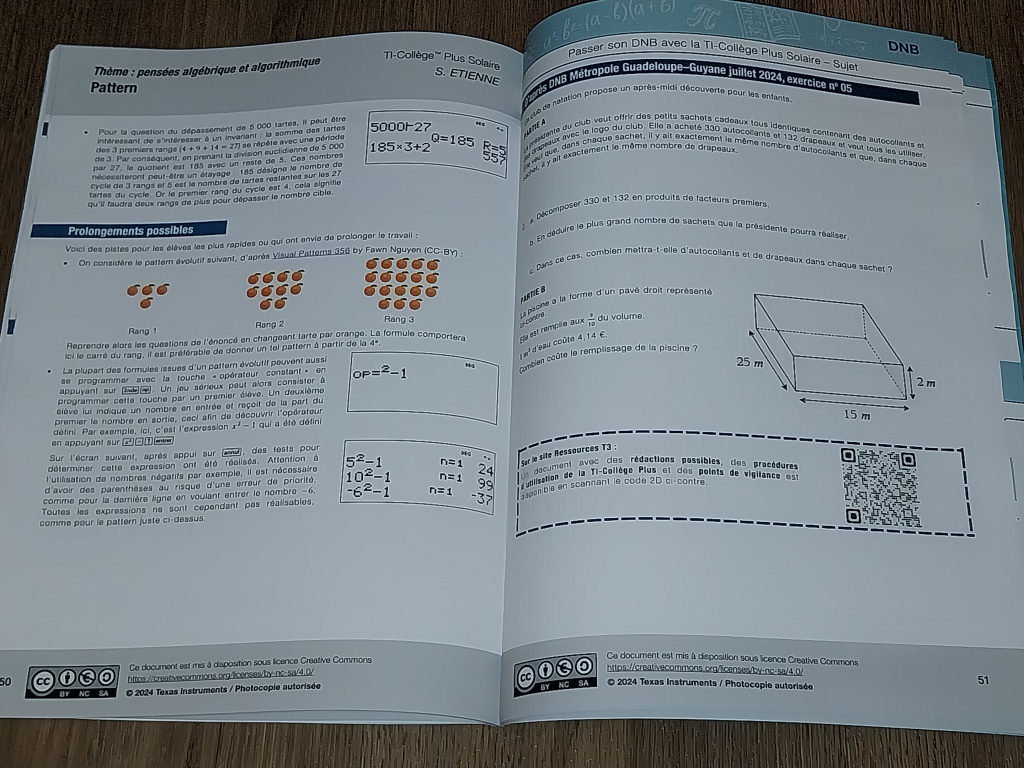 Cahier activités TI-Collège Plus