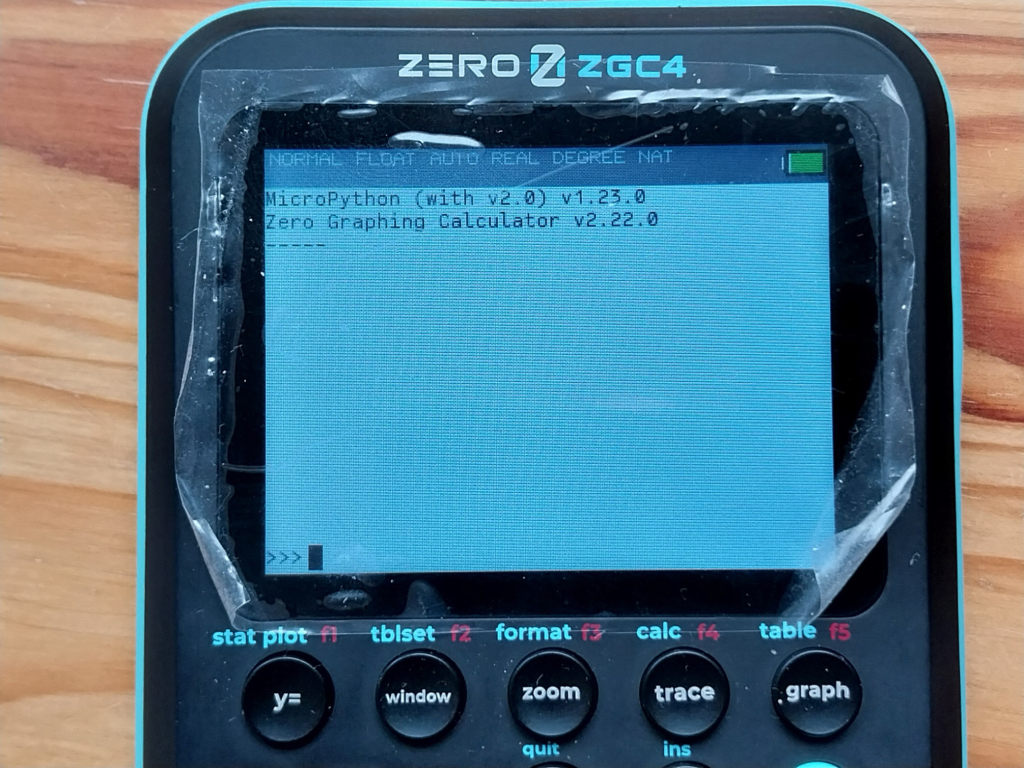 Zero ZGC4 2.22 : Python