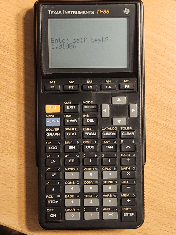 Front + Self Test