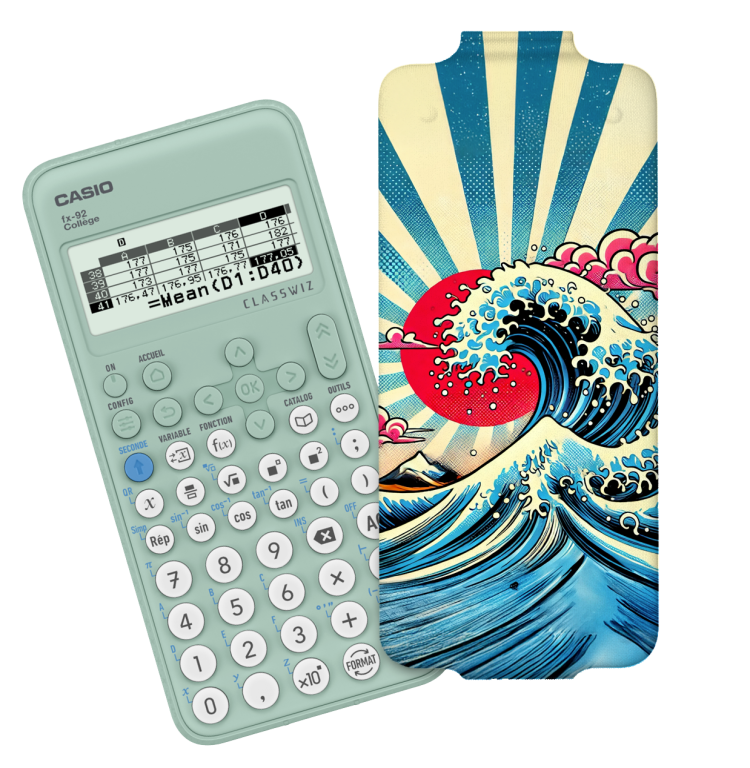 fx-92 Collège + coque Vague