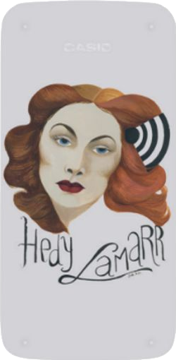 Coque Casio EX Hedy Lamarr
