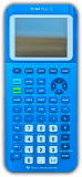 TI-84 Plus CE Metallic Blue