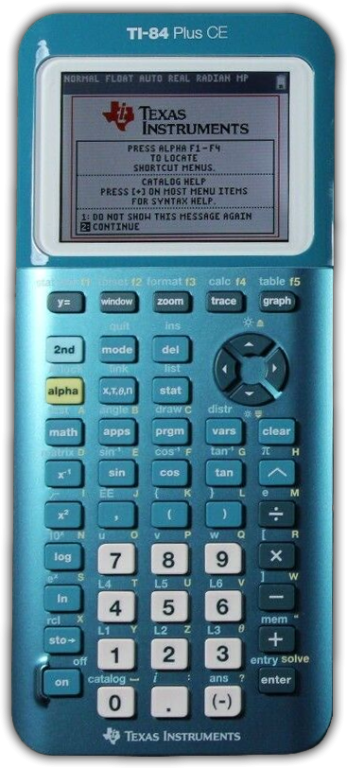 TI-84 Plus CE Teal