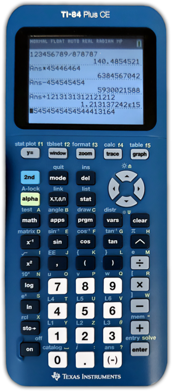 TI-84 Plus CE Matte Teal