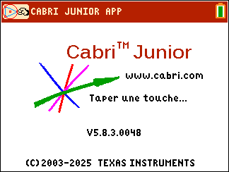 TI-83PCE + CabriJr